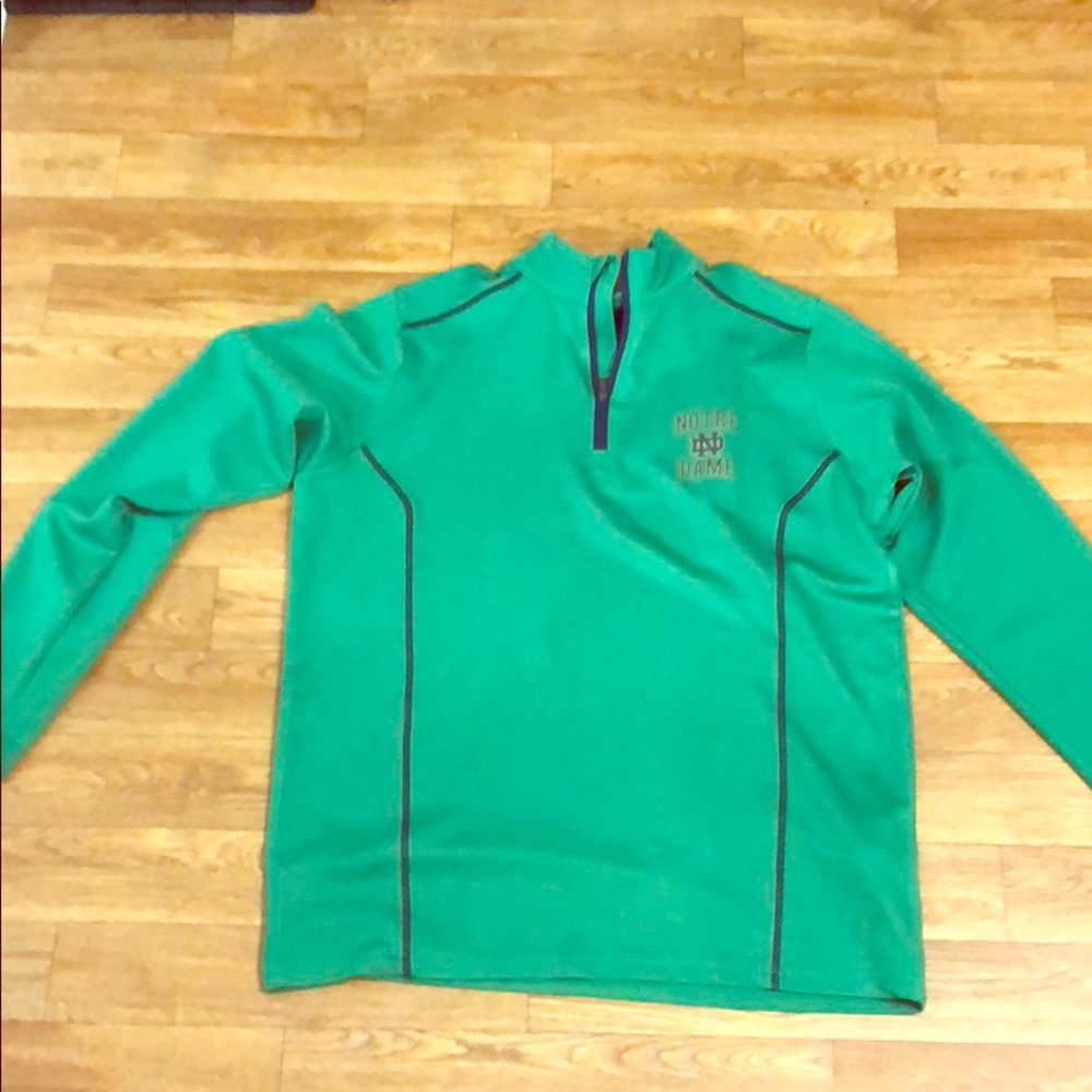 Notre Dame under armour quarter zip